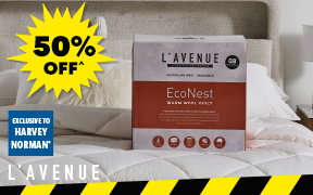 [L'Avenue Lifestyle EcoNest 500gsm Australian Wool Quilt - Single]