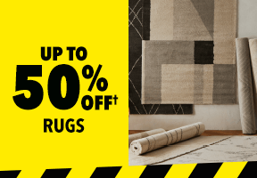 [UP TO 50% OFF† RUGS]