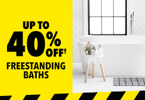 [UP TO 40% OFF† Freestanding Baths]