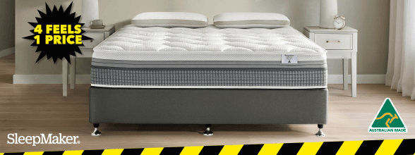 [SleepMaker<sup>®</sup> 'Smart Rest Super Firm, Firm, Medium or Plush' Queen Mattress]