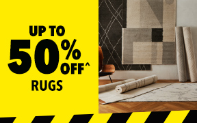 [Up to 50% off Rugs]