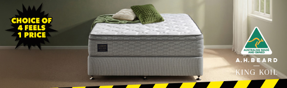 [King Koil 'Conforma Embrace Super Firm, Firm, Medium or Plush' Queen Mattress]