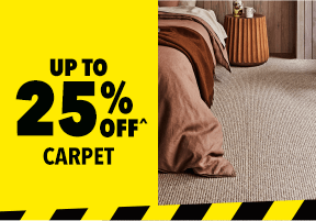 [Up to 25% off carpet]