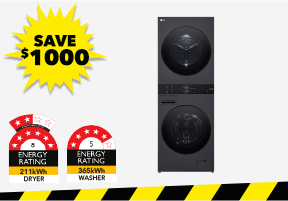 [LG 12kg/10kg WashTower™ Stacked Washer/Dryer]