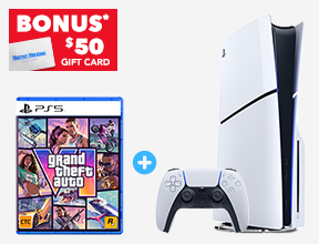 [PlayStation<sup>®</sup> 5 Console 1TB + Grand Theft Audio VI Bundle]