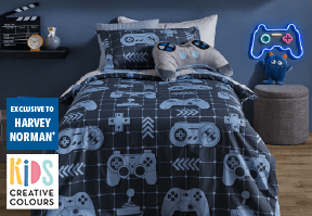['Gamer Ninja' Quilt Cover Set* - Single]