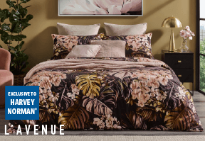 [L'Avenue 'Solace' Quilt Cover Set* - Queen]