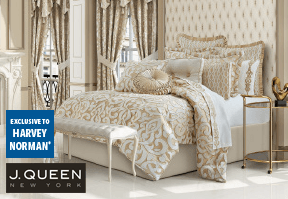 ['La Boheme' Gold Queen Quilt Cover Set*]