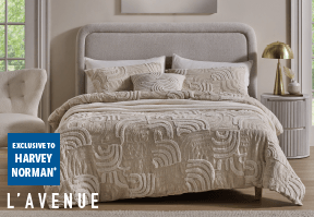 [L'Avenue Luxury 'Dune' Tufted Quilt Cover Set* - Queen]