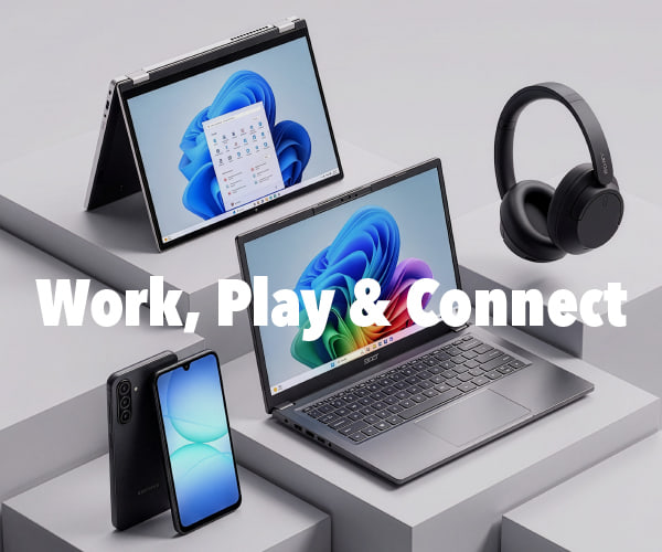 [Work. Play & Connect]
