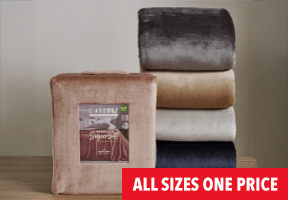 [L'Avenue 'Nordic' Supersoft Blanket - Queen/King]