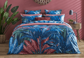 [L'Avenue 'Manu' Quilt Cover Set^ - Queen]