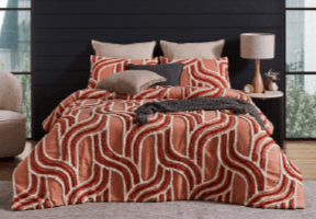 [L'Avenue 'Jordy' Quilt Cover Set^ - Queen]