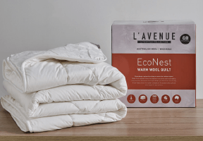 [L'Avenue 'Econest' 500gsm Wool Quilt - Queen]