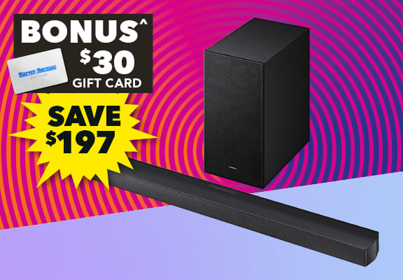 [Samsung B-Series HW-B650F 3.1-Channel Soundbar with Subwoofer]