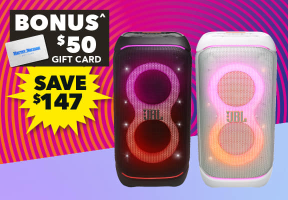 [JBL PartyBox Stage 320 Portable Party Speaker]