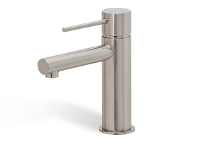 [Phoenix 'Vivid Slimline' Basin Mixer - Brushed Nickel]