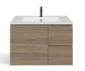 [Timberline 'Austin' 750mm Wall-Hung Vanity with Alpha Ceramic Top]