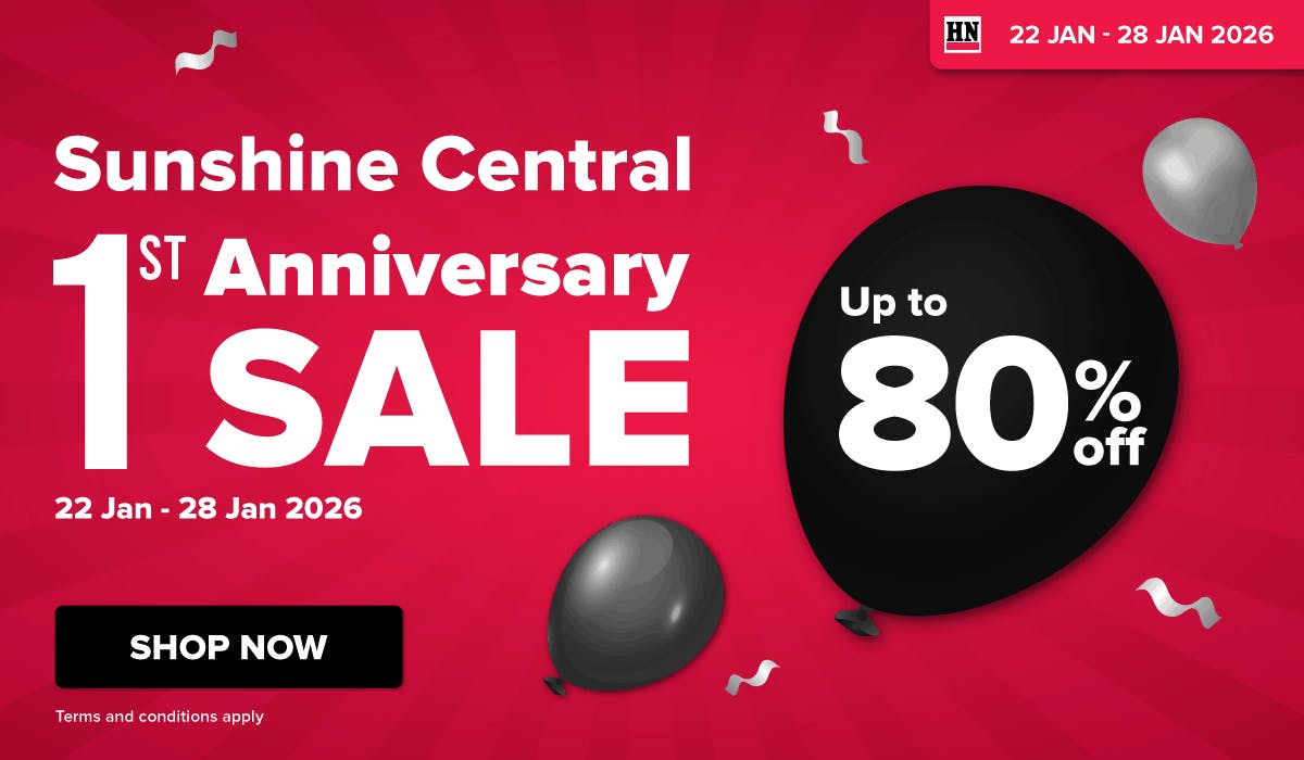 Sunshine Central First Anniversary Sale