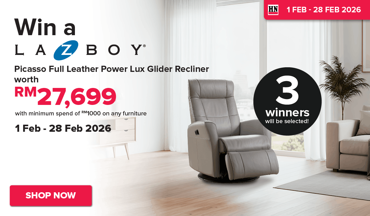 Lucky Draw Win a La-Z-Boy Picasso Full Leather Power Lux Glider Recliner
