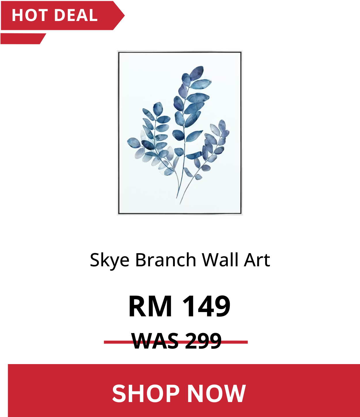 Skye Branch Wall Art