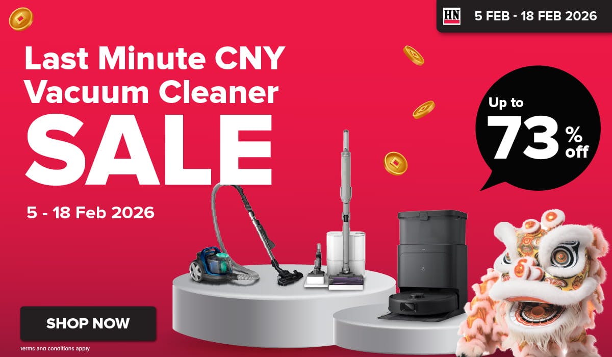 Last Minute CNY Vacuum Cleaner Sale