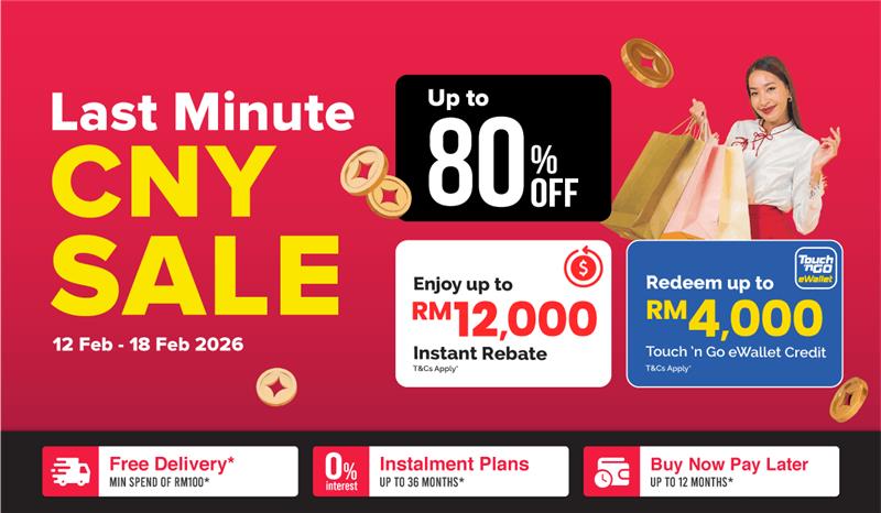 Harvey Norman_Last Minute CNY Sale