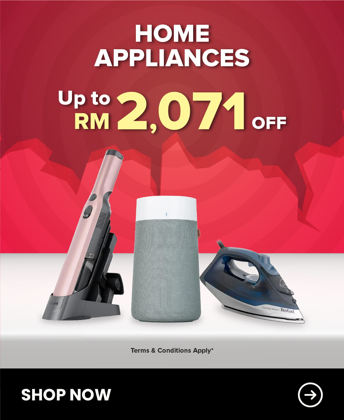 Biggest Ever RM100 Million Stock Clearance Home Appliances