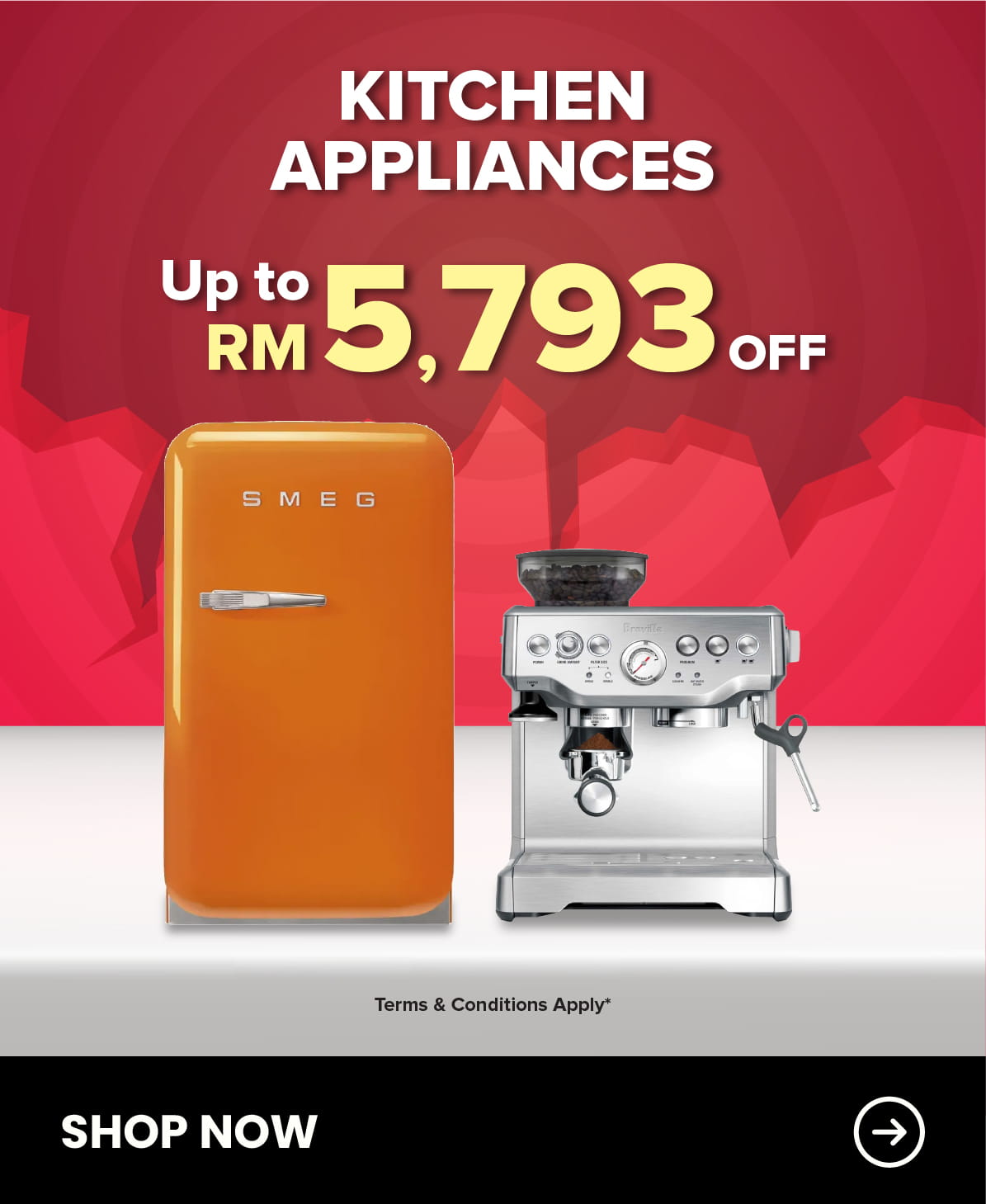 Biggest Ever RM100 Million Stock Clearance Kitchen Appliances