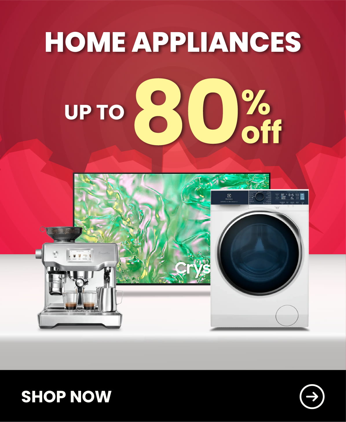 Biggest Ever RM100 Million Stock Clearance Home Appliances