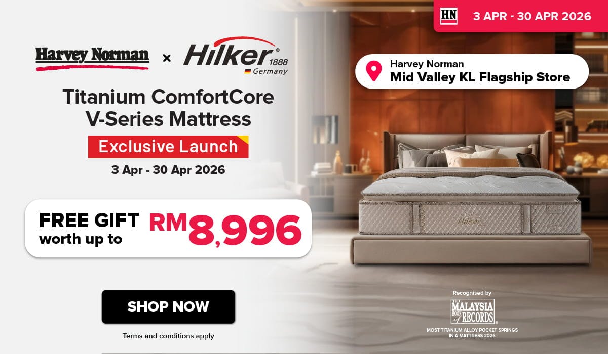 Harvey Norman x Hilker Exclusive V-Series Mattress Launch