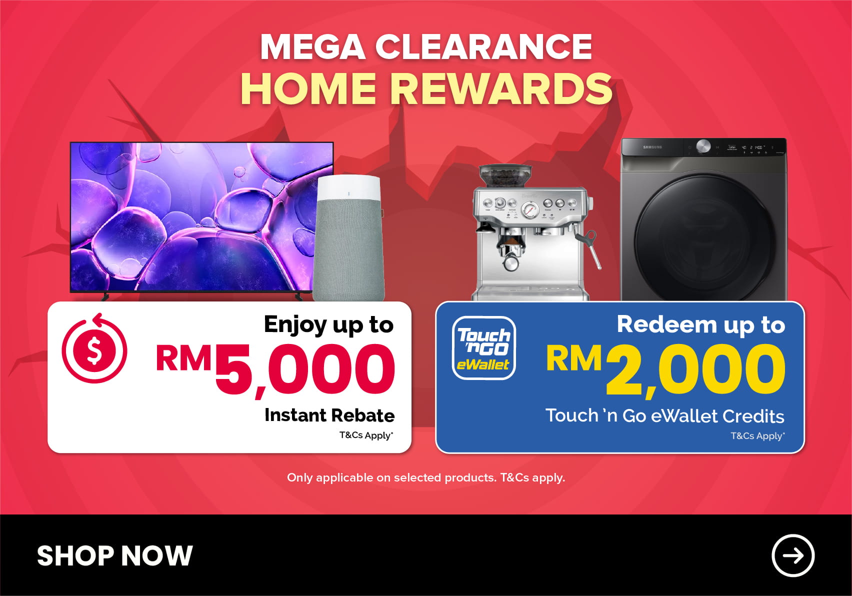 Biggest Ever RM100 Million Stock Clearance Home Rewards