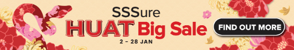 Ssssure HUAT Sale Campaign (2 -28 Jan)