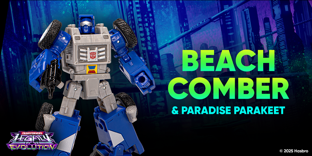 ransformers Legacy Evolution Deluxe Beachcomber