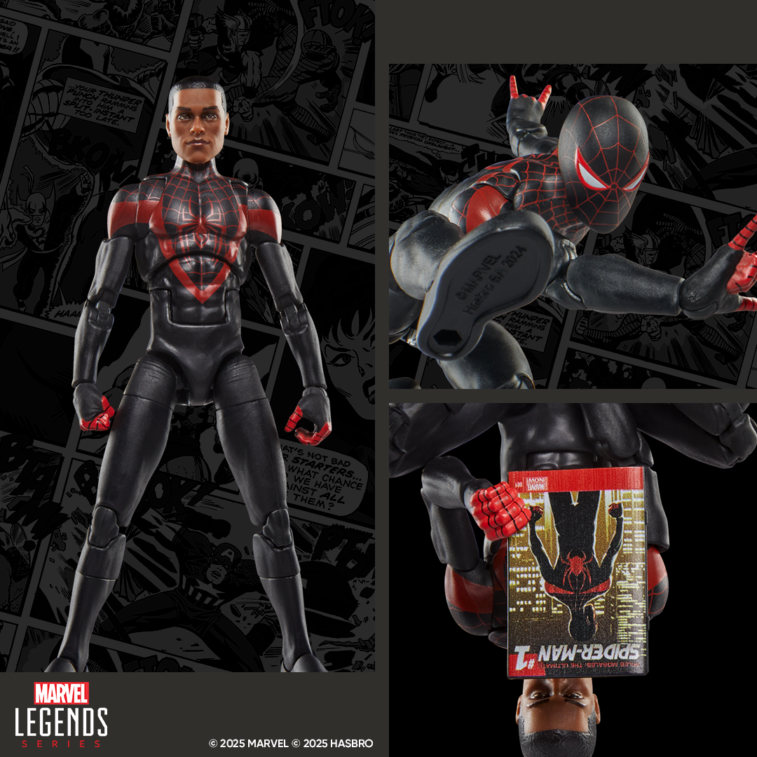 Marvel Legends Series Ultimate Miles Morales Spider- Man