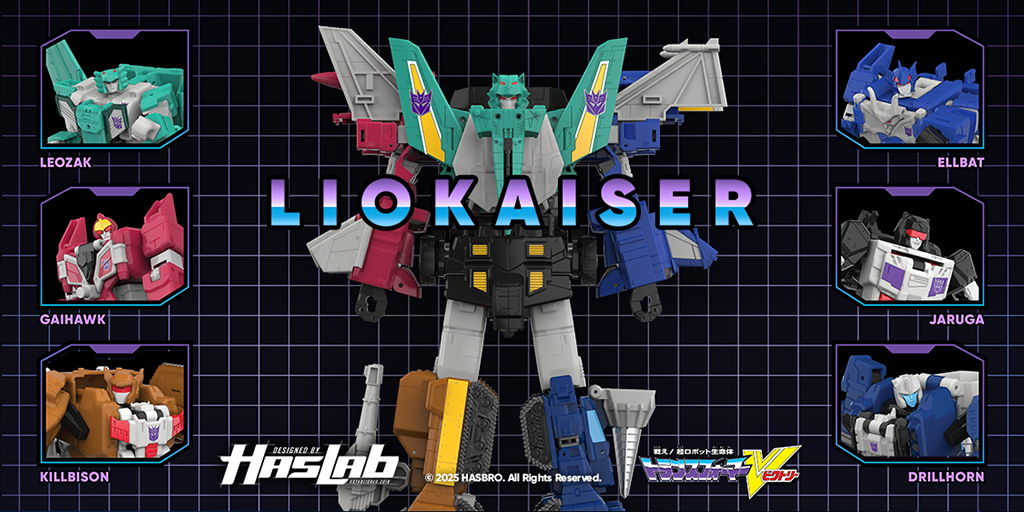 Transformers Legacy HasLab Liokaiser Combiner