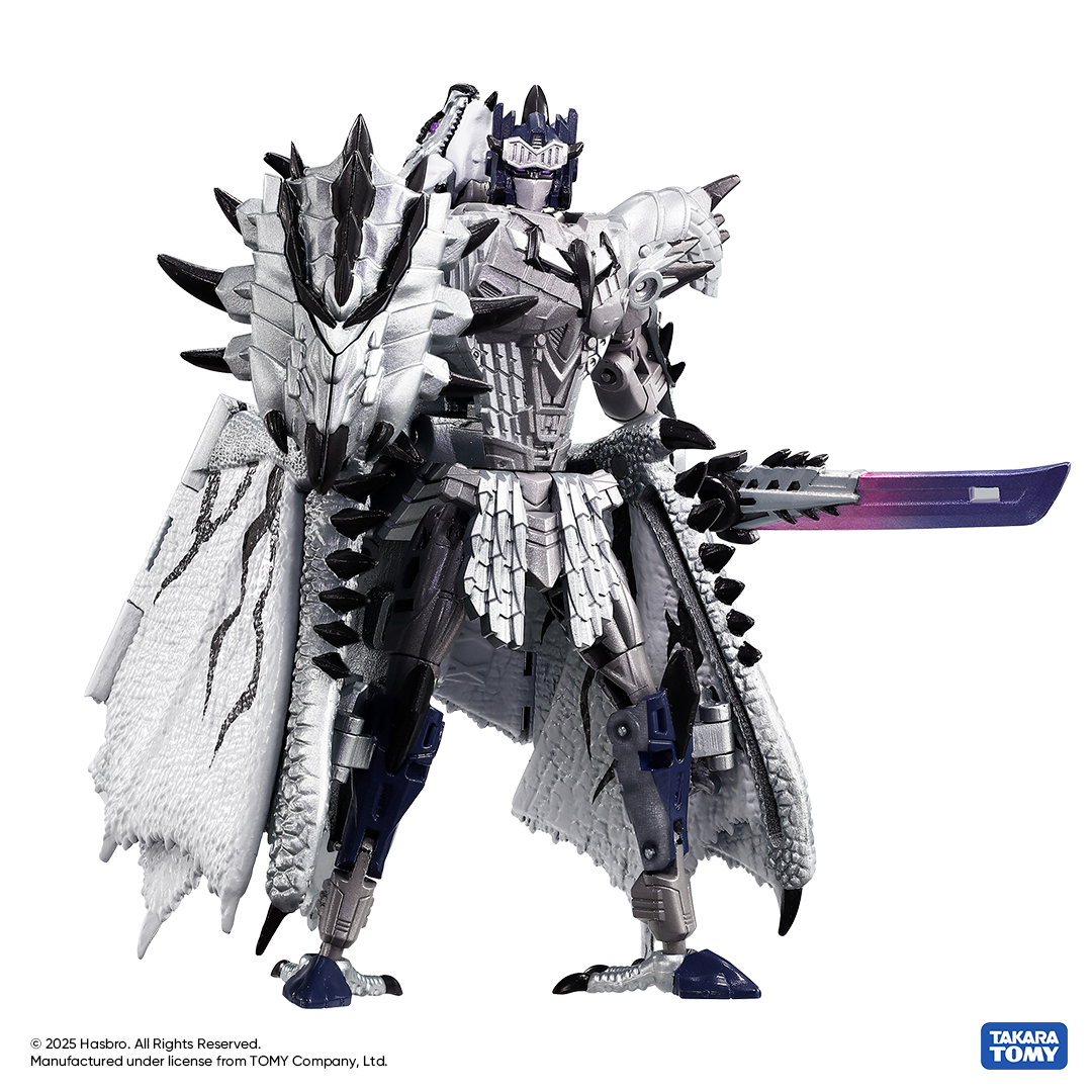 Takara Tomy Transformers Monster Hunter Silver Rathalos Prime