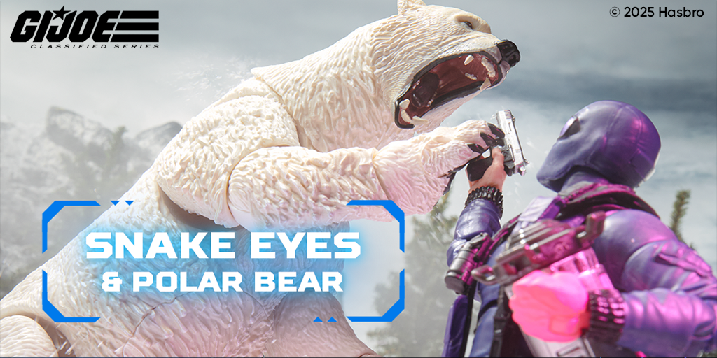 G.I. Joe Classified Series Snake Eyes & Polar Bear