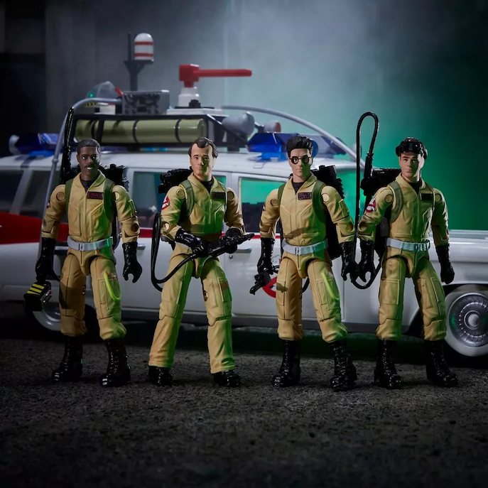 Ghostbusters Plasma Pack 40th Anniversary O-ring Figures