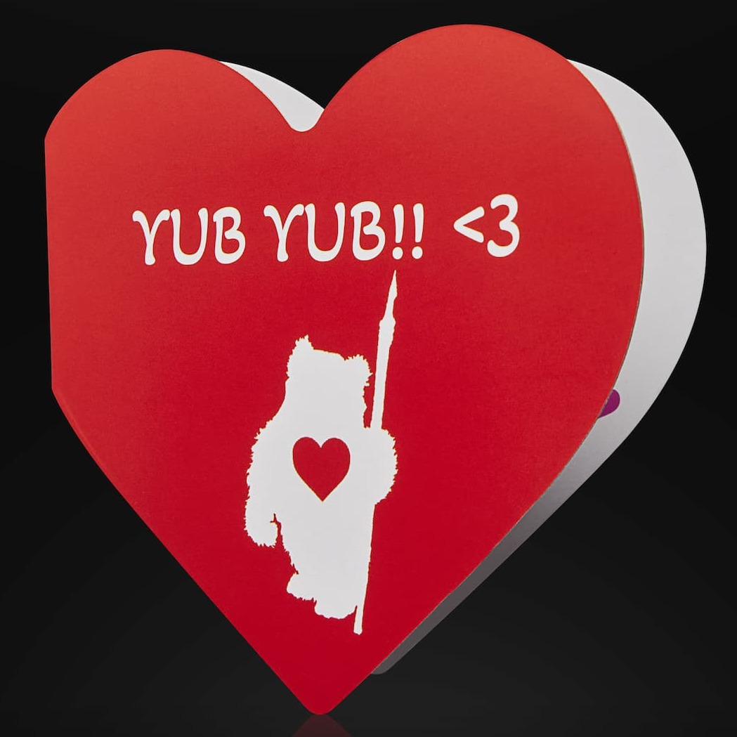 Star Wars The Black Series Ewok (Valentine's Day Edition)