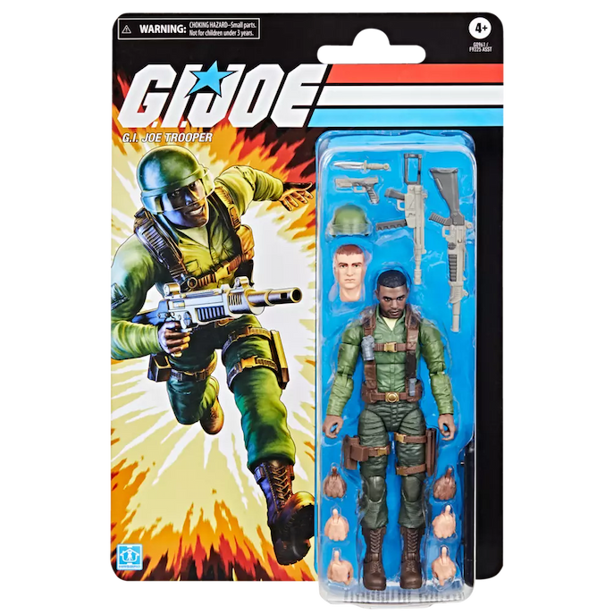 G.I. Joe Classified Series Retro Cardback G.I. Joe Trooper