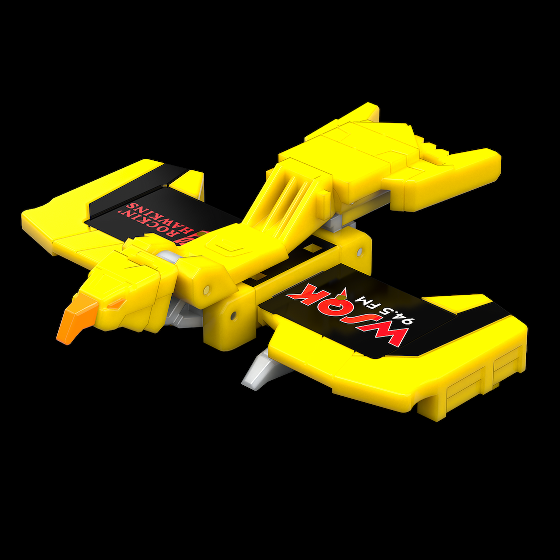 Transformers Stranger Things Freakwency and 8-Trax