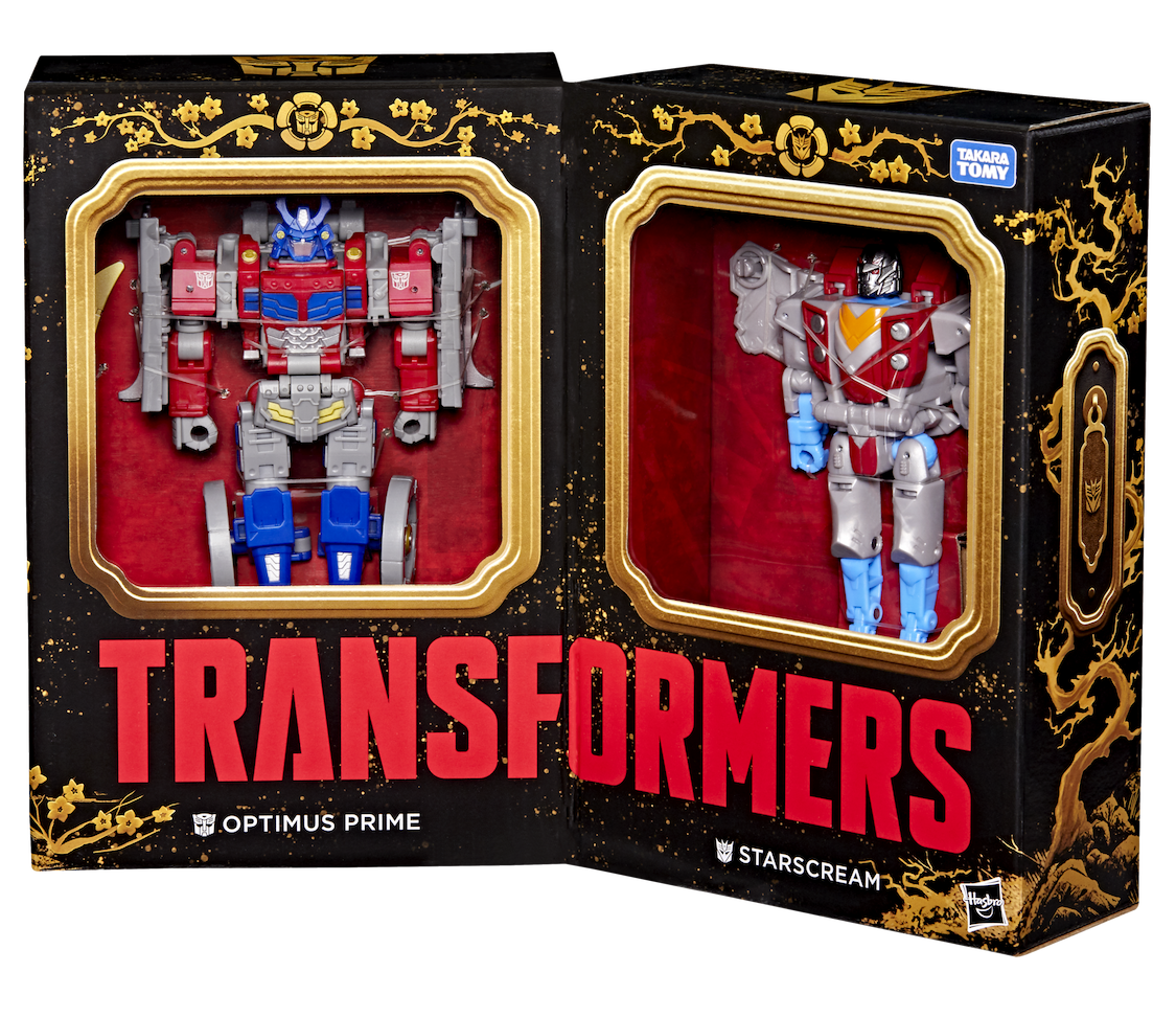 Transformers Timelines Optimus Prime and Starscream