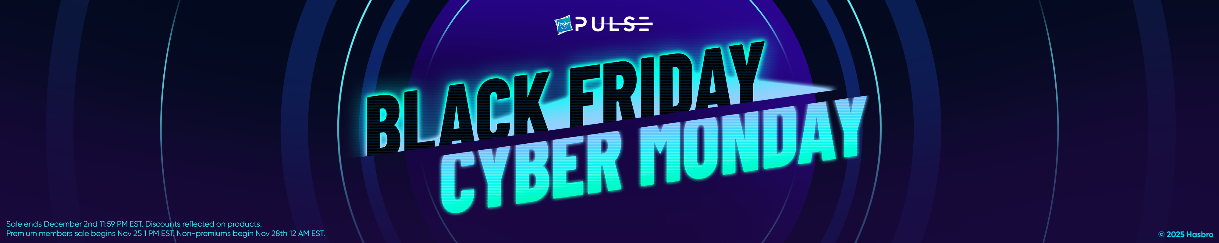 Hasbro Pulse BFCM Sale Event