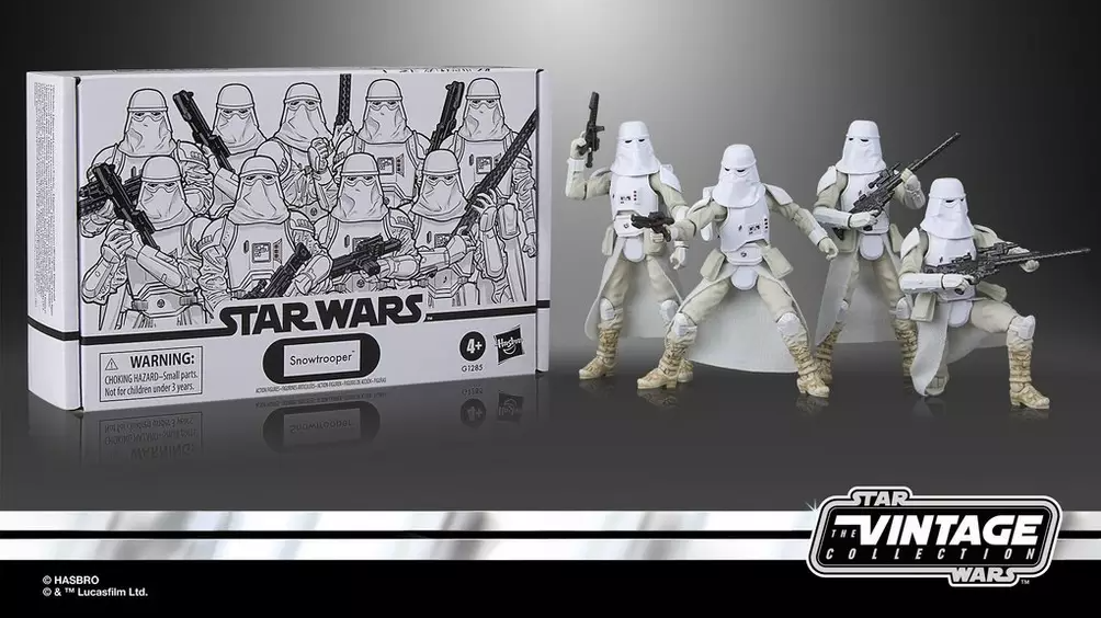 Star Wars The Vintage Collection Snowtrooper 4-Pack