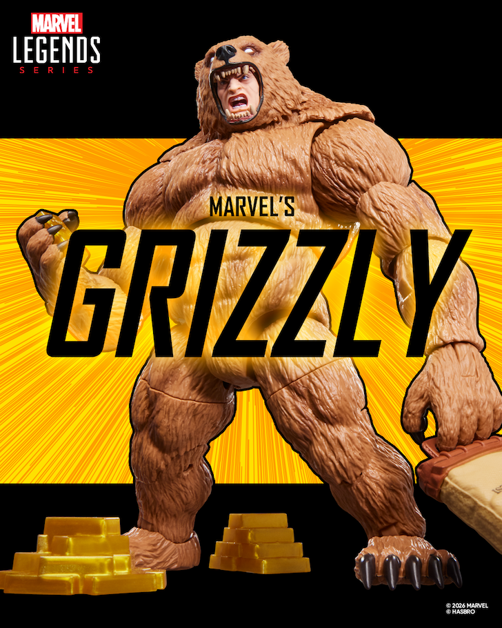 Marvel Legends Series Marvel's Grizzly