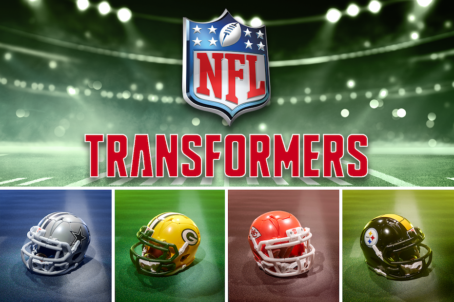 NFL x Transformers Collab Collection