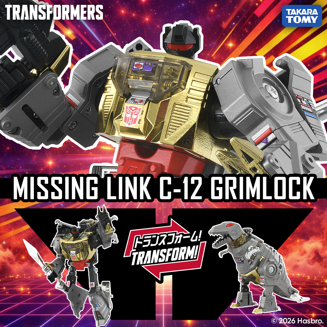 Transformers Takara Tomy Missing Link C-12 Grimlock