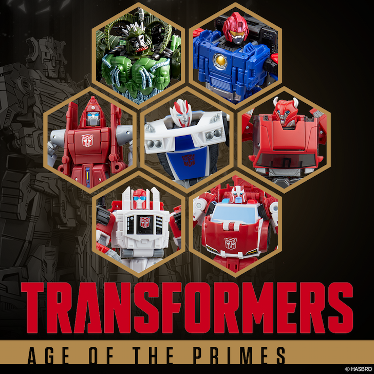 Transformers Age of the Primes