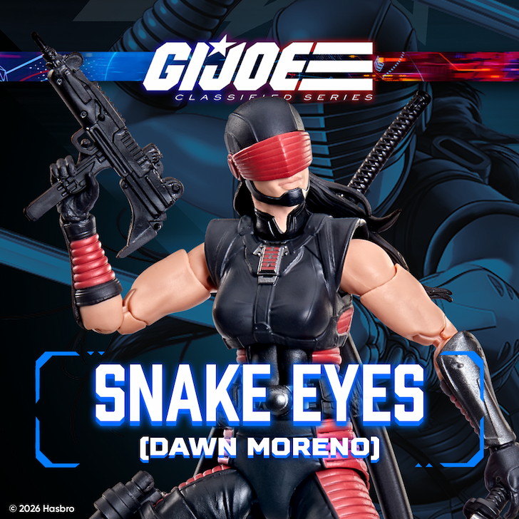 G.I. Joe Classified Series #197, Snake Eyes (Dawn Moreno)